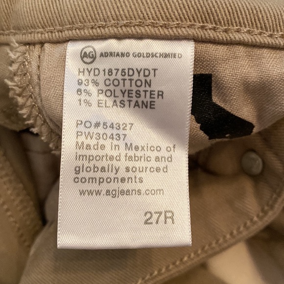 NWT AG Mari High-Rise Slim Straight Cloud Soft Denim Jeans - Picture 9 of 10